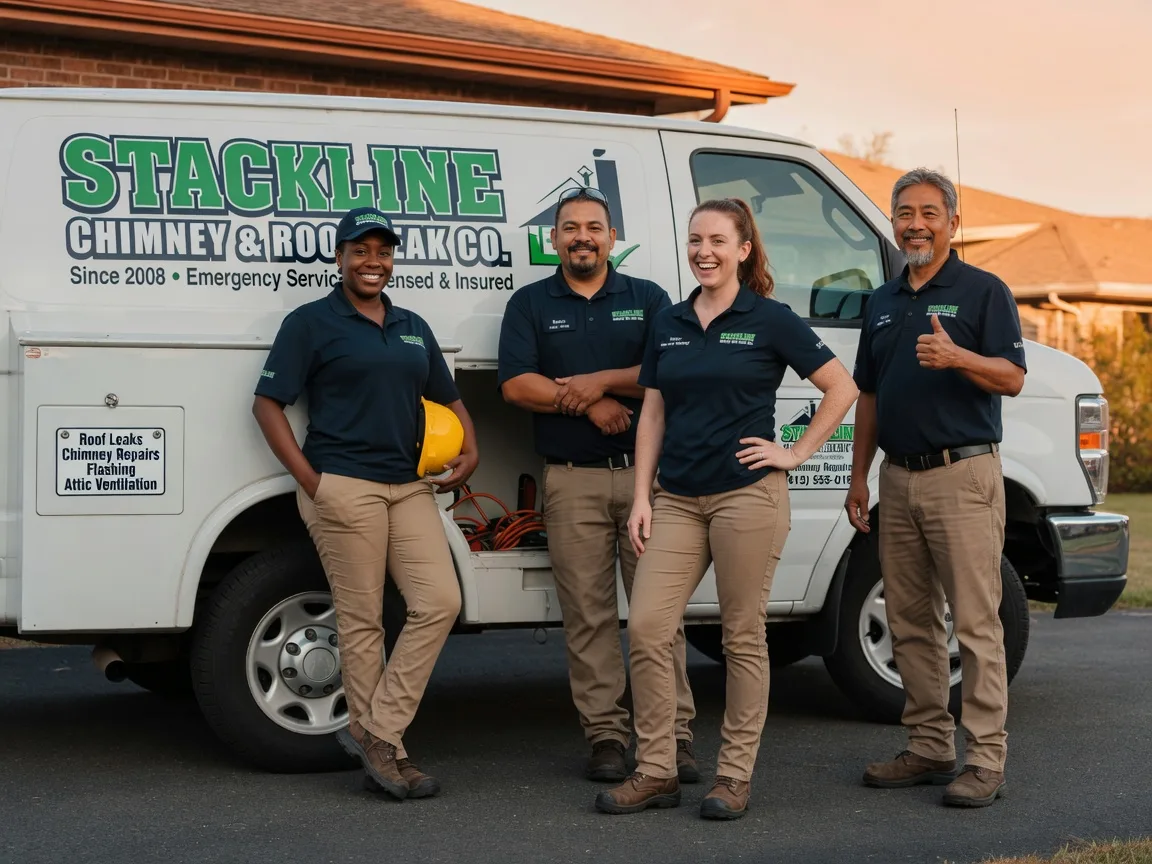 Chimney flashing repair company in Flasher, ND